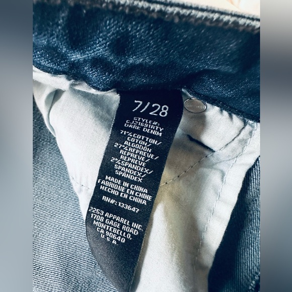 FN Skinny Ripped Jeans 7/28 - Picture 4 of 9